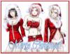 Merry X-mas NarutoGirls-Sakura,Hinata,Ino