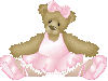 pink ballerina bear
