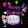 Betty Boop tell you happy birthday!