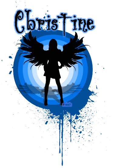 christine blue angel