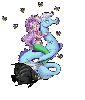 Mermaid on Seahorse