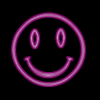 Neon Smiley