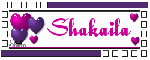 Animated Heart Tag for Shakaila