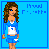 Proud Brunette