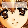 brown eyed anime girl