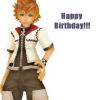 Happy Birtday Greeting From Roxas