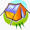 tent camping trip