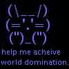 help the bunny acheive world domintion