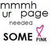 page needed pink