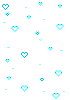 kawaii animated GIF background hearts