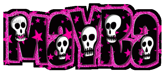 mayra pink stars skull