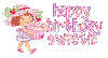 Strawberry Shortcake-Happy Birthday Sweetie