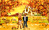 Friends Together In Autumn