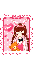 GIRL WITH BUNNY EARS