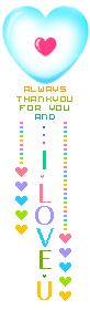 i love you hearts