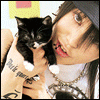 Miyavi and the cat *Ã§*