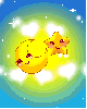 moon & sun / pig & pig love