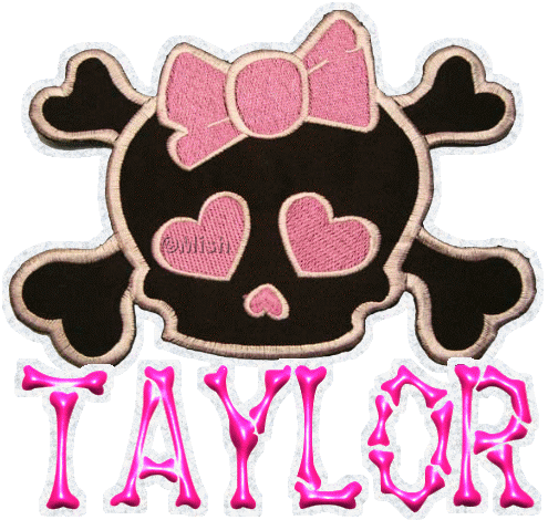taylor cute skull