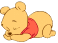 Baby Pooh sleeping
