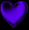 Neon Purple Heart