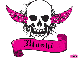 mashi pink skull