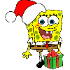 Spongebob as Santa