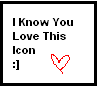 I know you love this icon