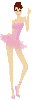 pinky ballerina
