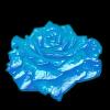 teal blue waxy rose