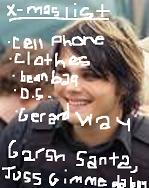Gerard Way for christmas
