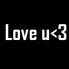 love u<3