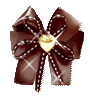 chocolate bow