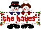 the hayes wish you a merry christmas