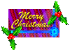 Christmas sign with holy