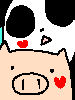 panda + pig = love