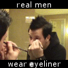 real men wear eyeliner