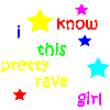 pretty rave girl