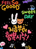 cute kawaii bunny teddy feel so good sweet day