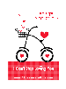 cute kawaii bike i cant stop loving you
