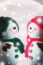 SNOW COUPLE