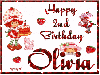 Happy 2nd Birthday Olivia