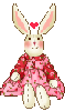 cute lady bunny