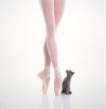 ballerina and kitten
