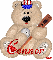 Baseball Bear with the name Connor