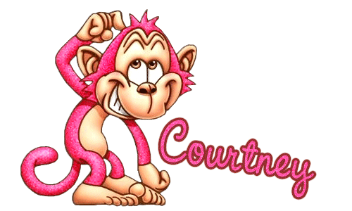 monkey name courtney