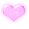 Don in pink blinking heart 2